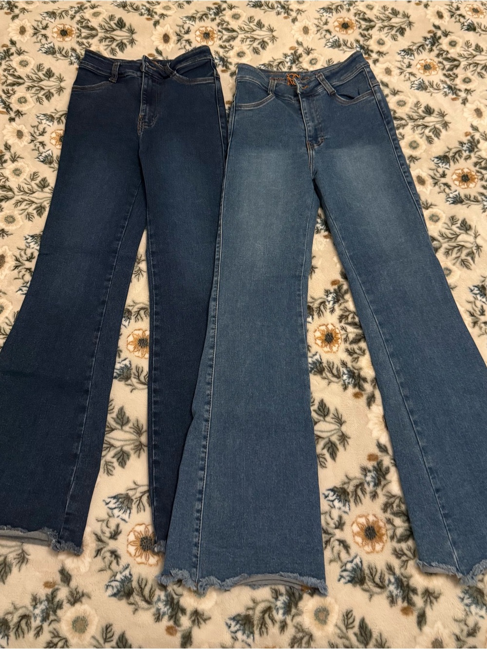 rugged cowboy flare jeans bundle size 7